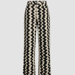 Wavy Gravy Straight-leg, High-rise Jeans